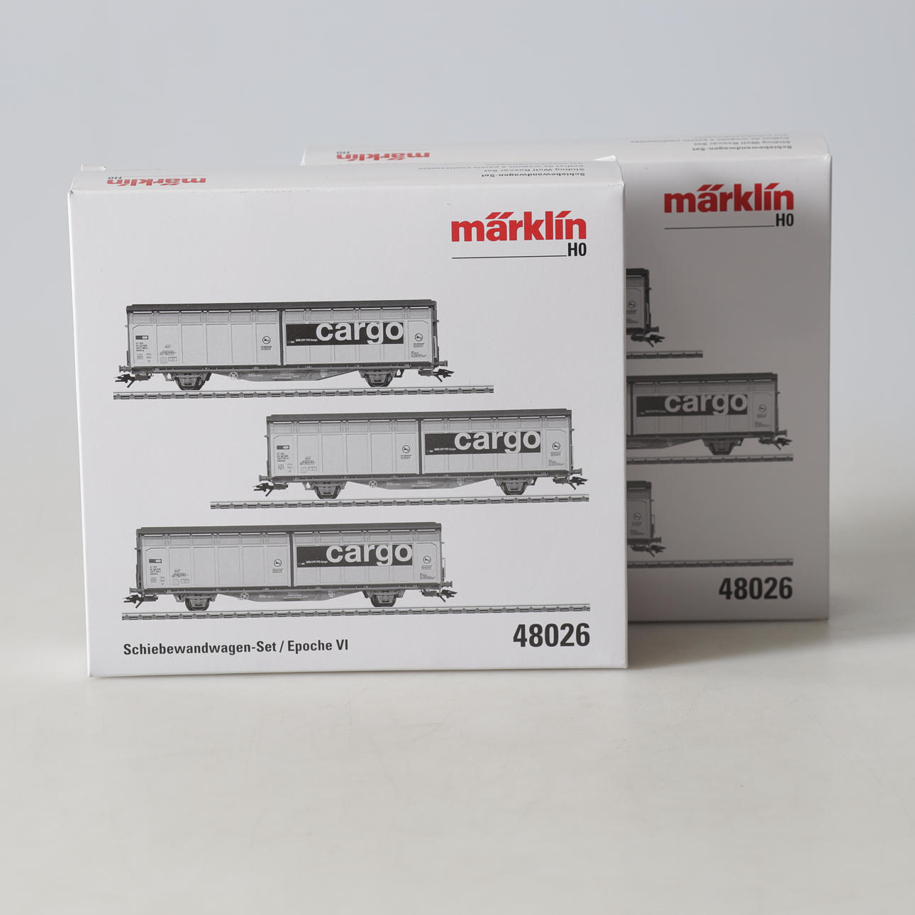 WAGON SET, 5 pcs. 48026, 47918, 47219 and 45806, H0, Märklin. Toys