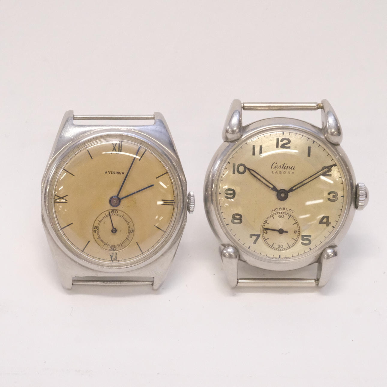 TVÅ ARMBANDSUR, 1950-TAL.