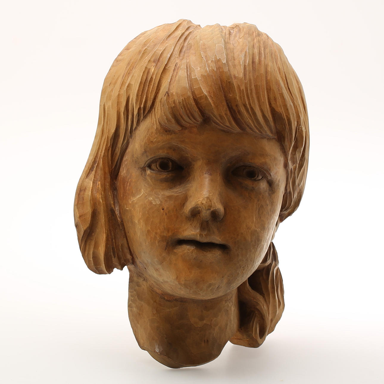 SKULPTUR, trä, signerad R. Carlson 1959.