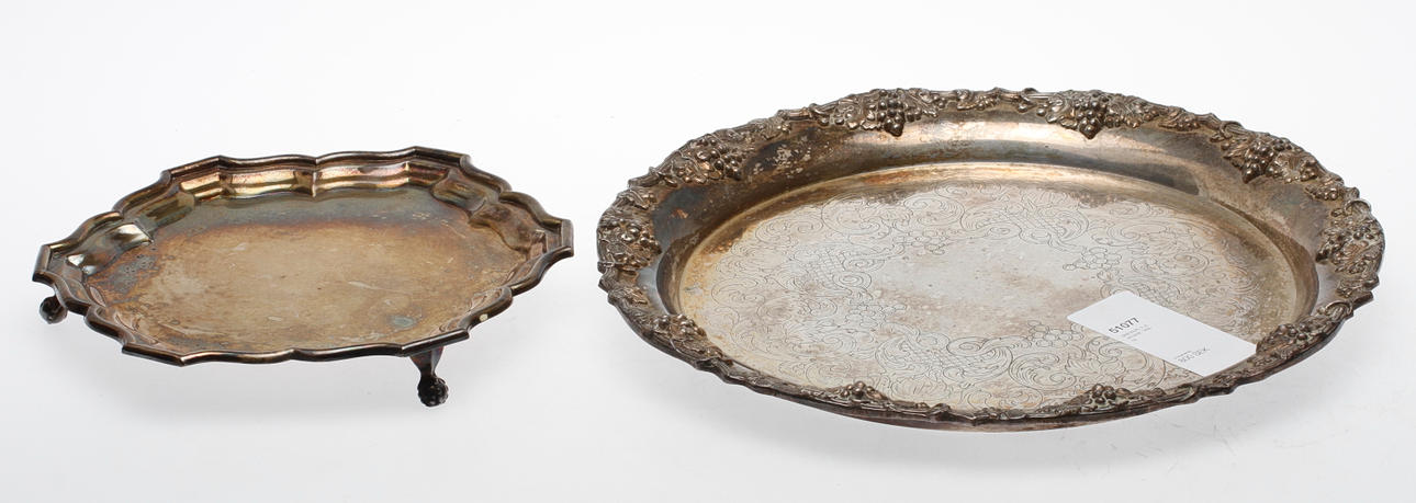 BRICKOR, 2 st, vitmetall, 1900 tal.