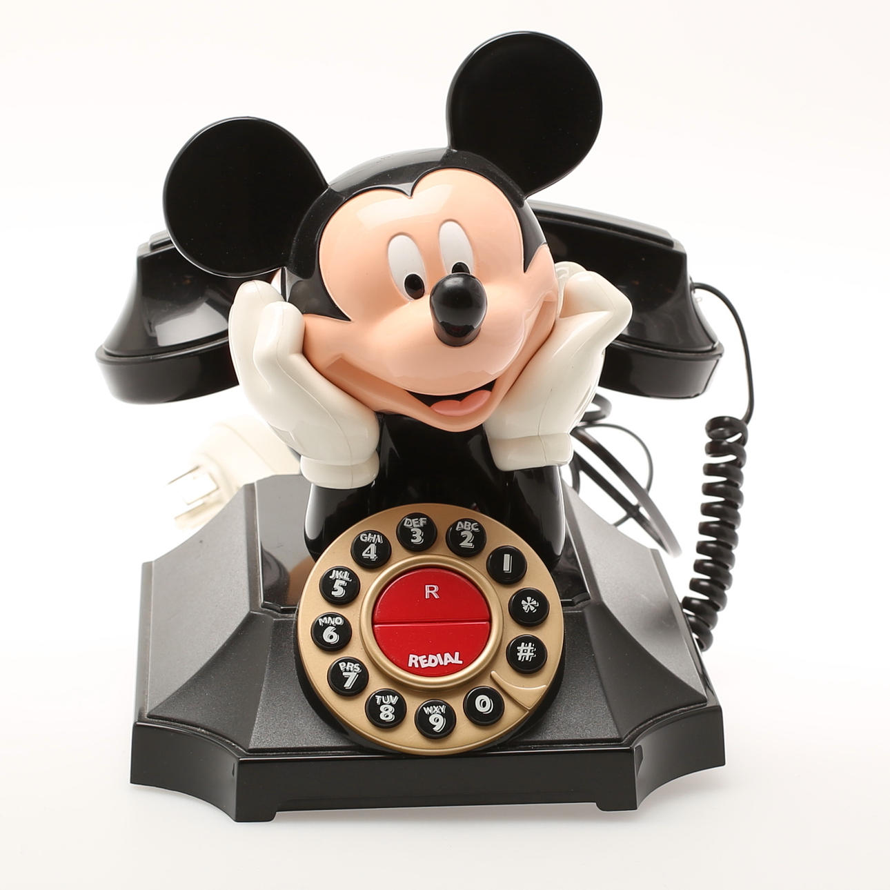 BORDSTELEFON, Musse Pigg, 1970-talet.