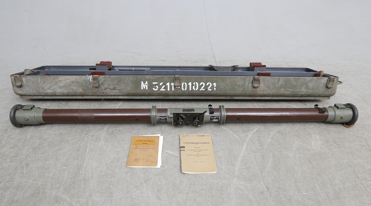 AVSTÅNDSINSTRUMENT, luftvärnet, Aga-baltic, Lidingö, 1940-tal.