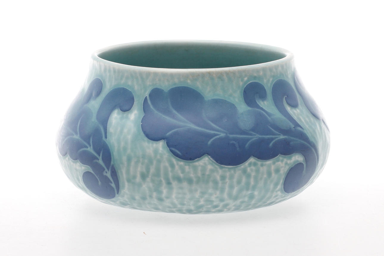 VAS, keramik, sgrafitto, Josef Ekberg, Gustavsberg, sign och dat. 1920.