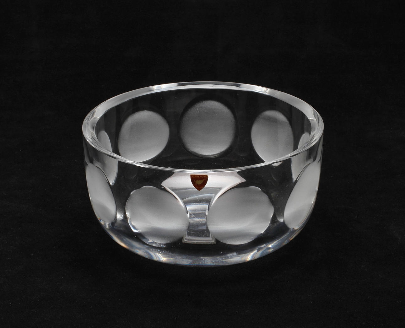 SKÅL, glas, Ingeborg Lundin, Orrefors.