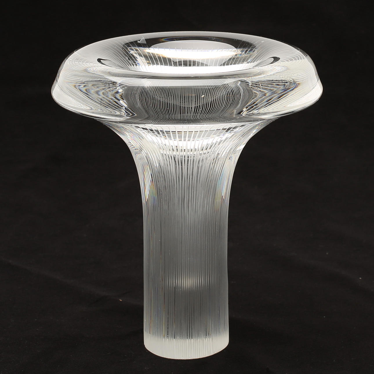 VAS, "Svamp", glas signerad Tapio Wirkkala. Iittala, Finland.