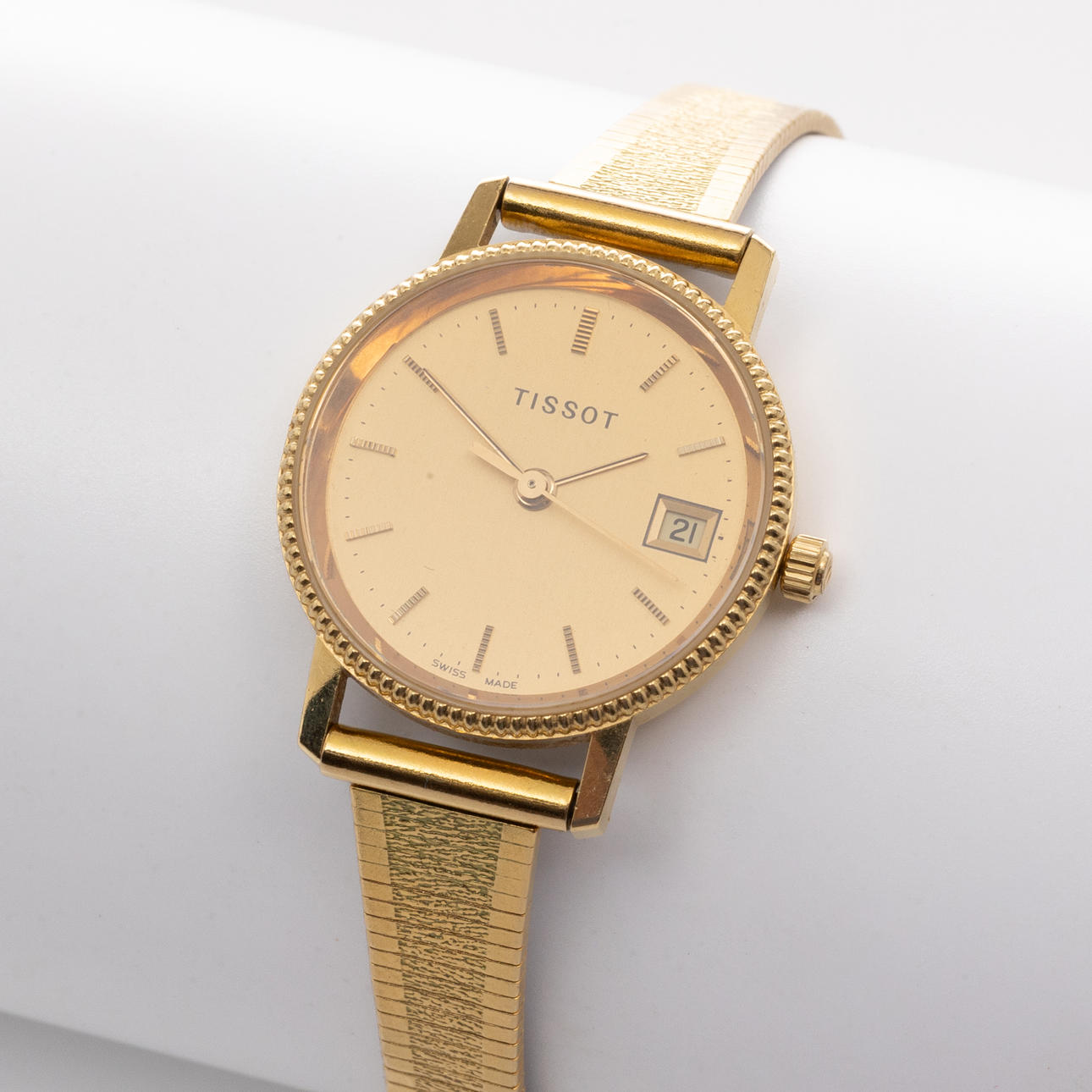 ARMBANDSUR, Tissot, 18K guld, Quartz.