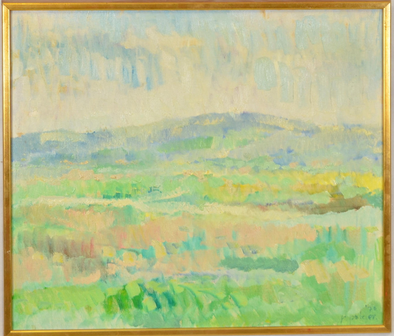 RUDI POLDER. Olja på duk.