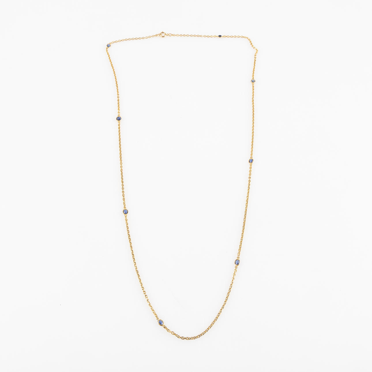 HALSKEDJA, 18K guld.