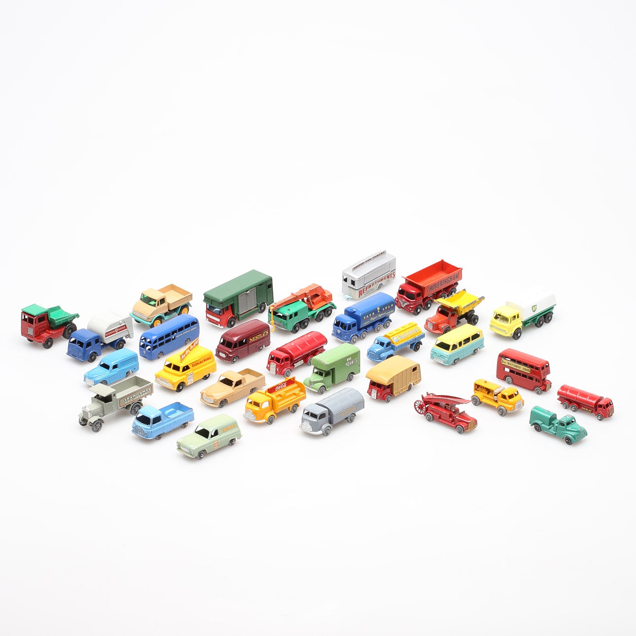 LEKSAKSBILAR, 30 st, Lesney, Dinky Toys, Budgie.