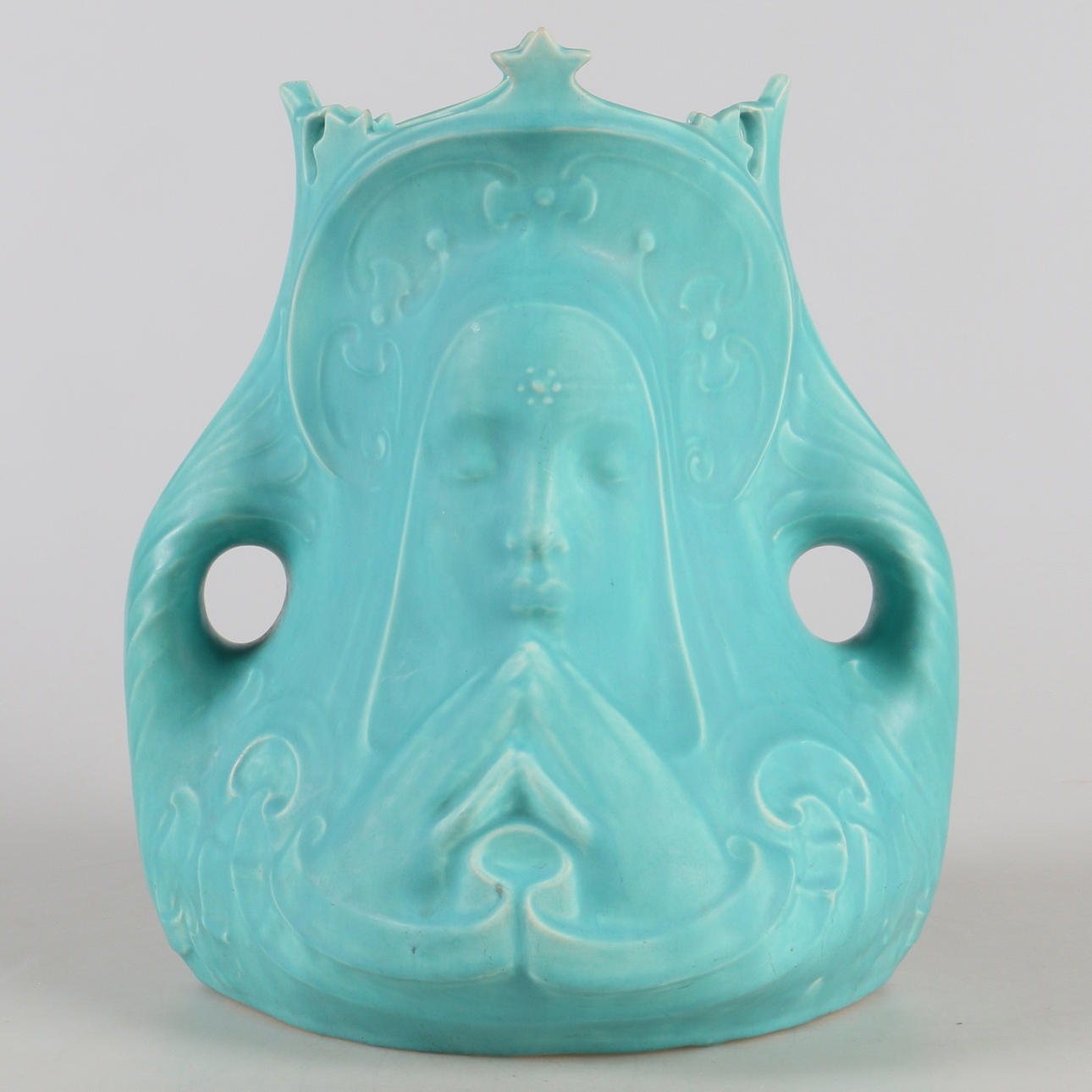 HÄNKELVAS, flintgods, jugend, Gustafsberg, Herman Neujd, 1904.