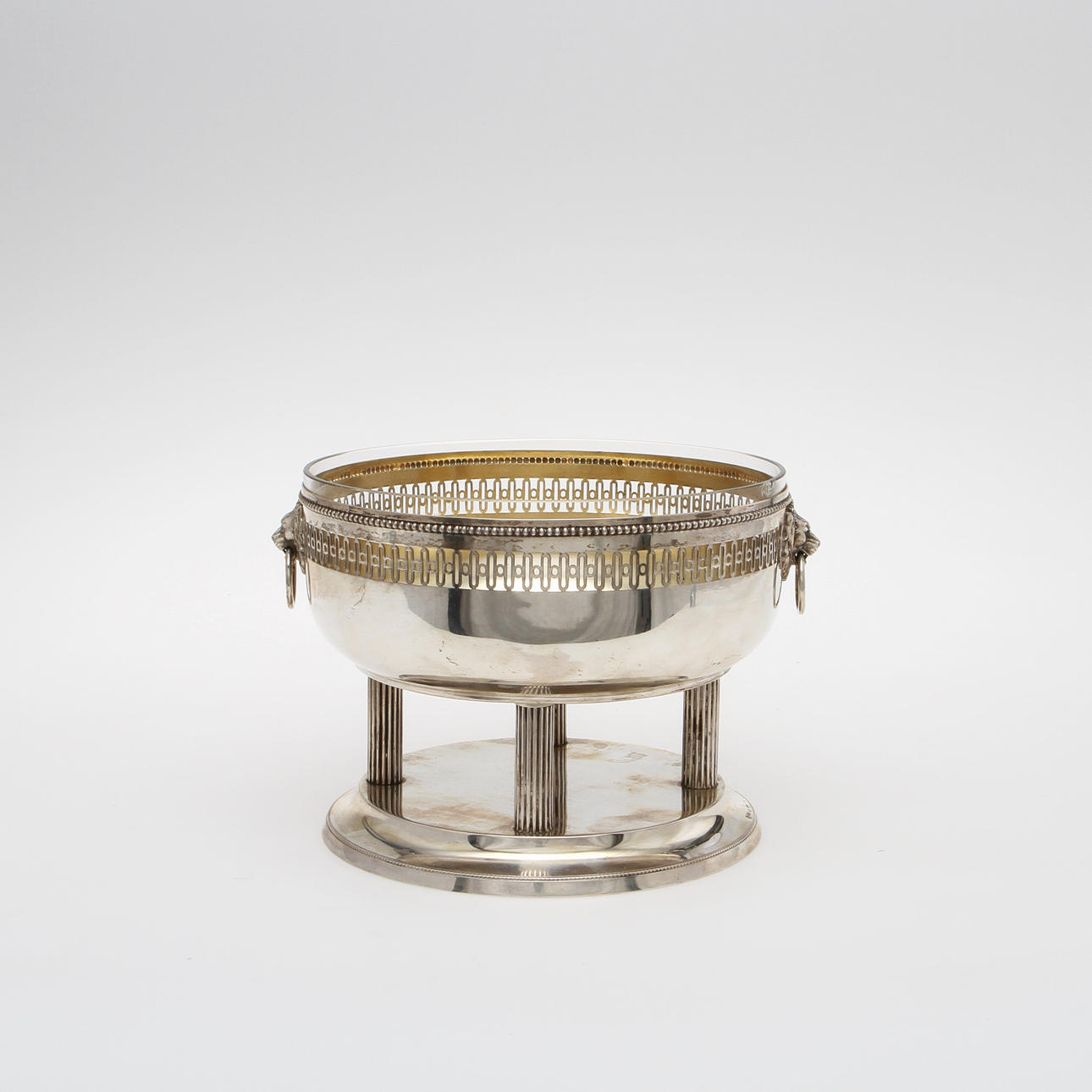 UPPSATSSKÅL. Silver. Stämplad A. Stumpf & Sohn, Danzig.