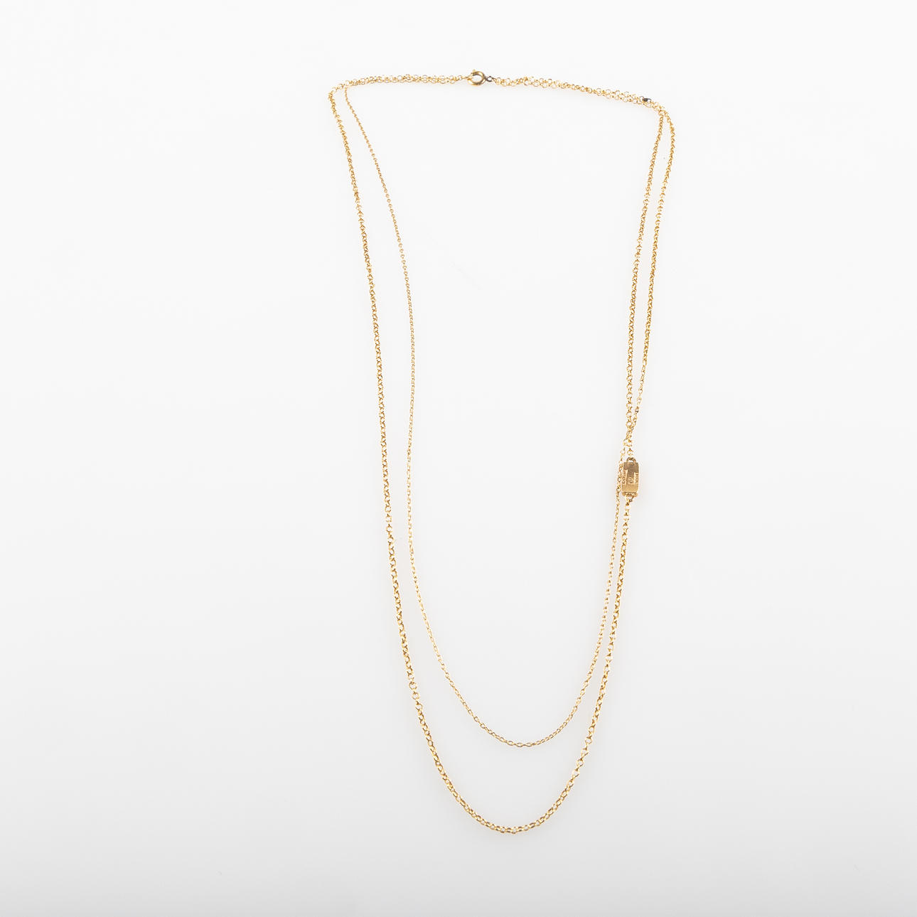 ÄLDRE HALSKEDJA, 18K guld.