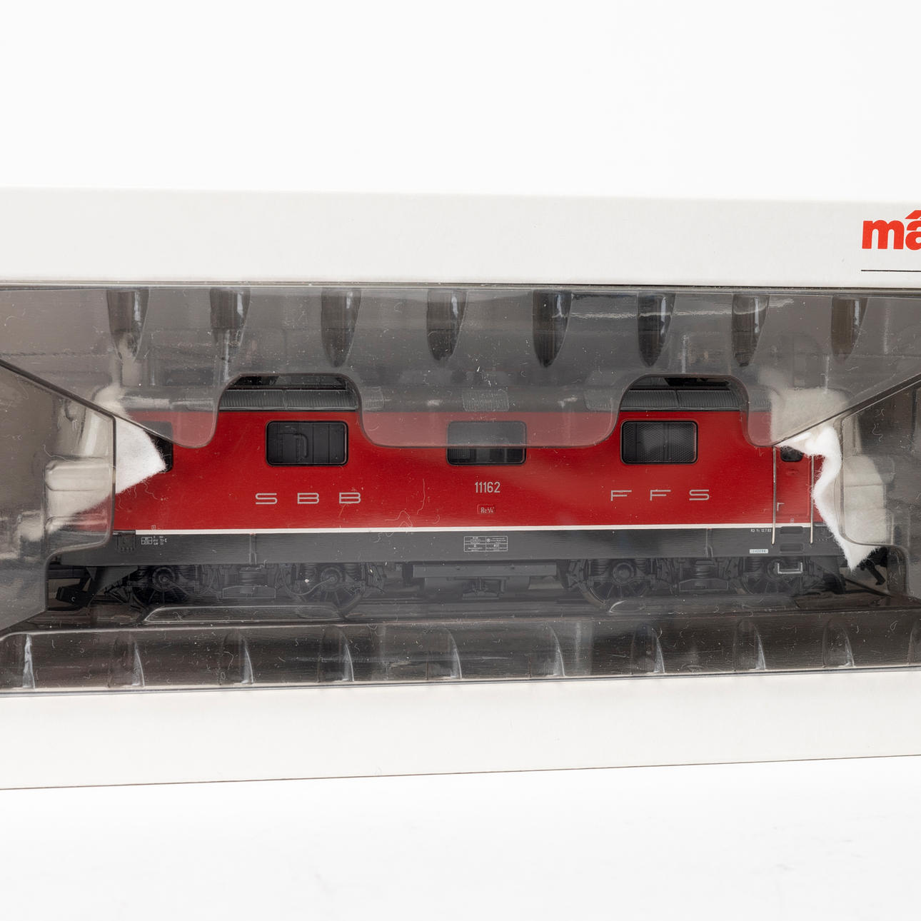 MÄRKLIN 3434 SBB electric locomotive Re 4/4, red, DELTA digital ...