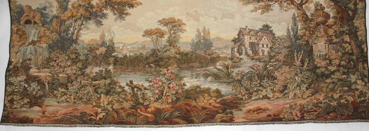 VÄGGBONAD, textil.