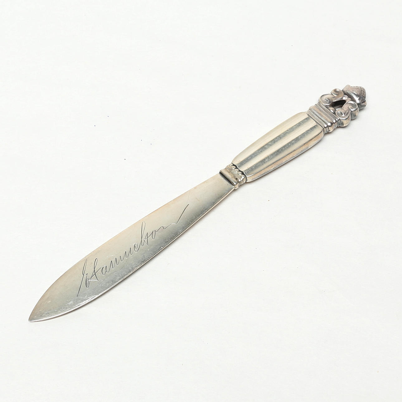 BREVKNIV, sterlingsilver, Georg Jensen "Konge".