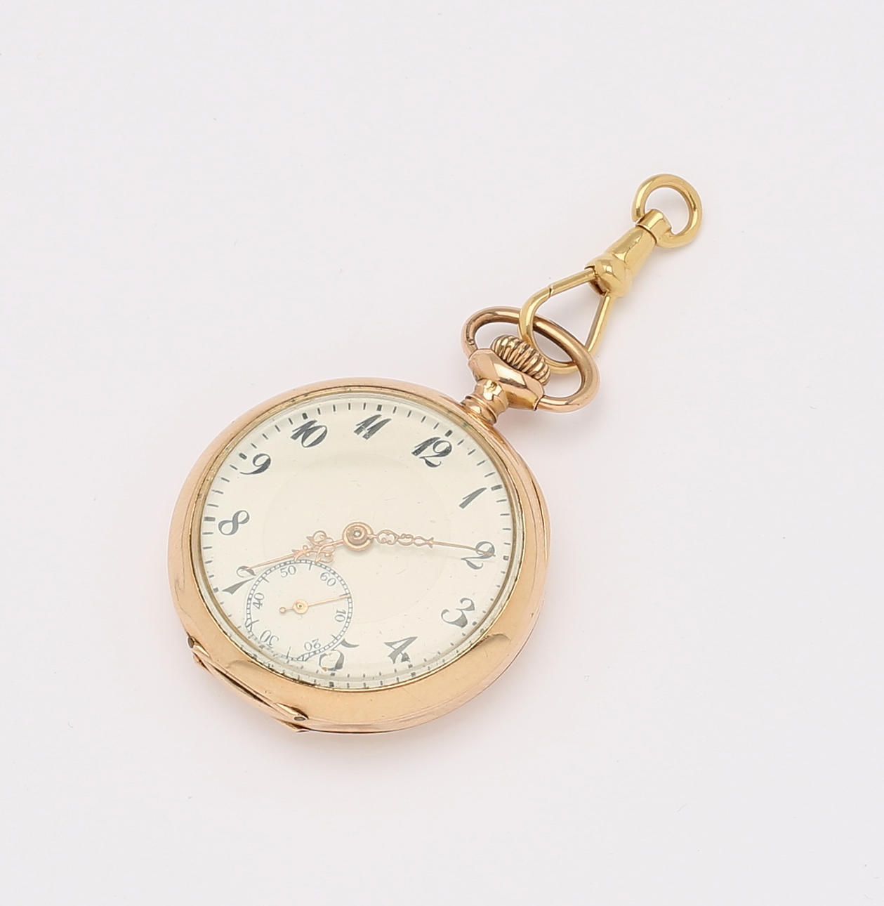 FICKUR, sk mormorsur, 14K, karbinhake 18K. Totalvikt ca 28,4 g.