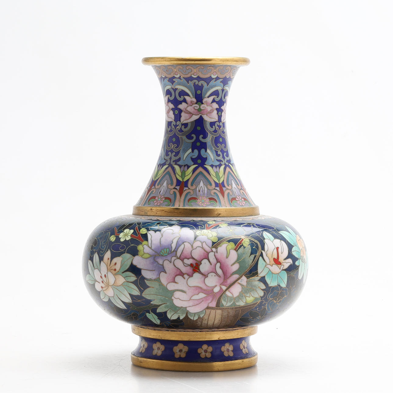 VAS, cloisonné, Kina, 1900-tal.