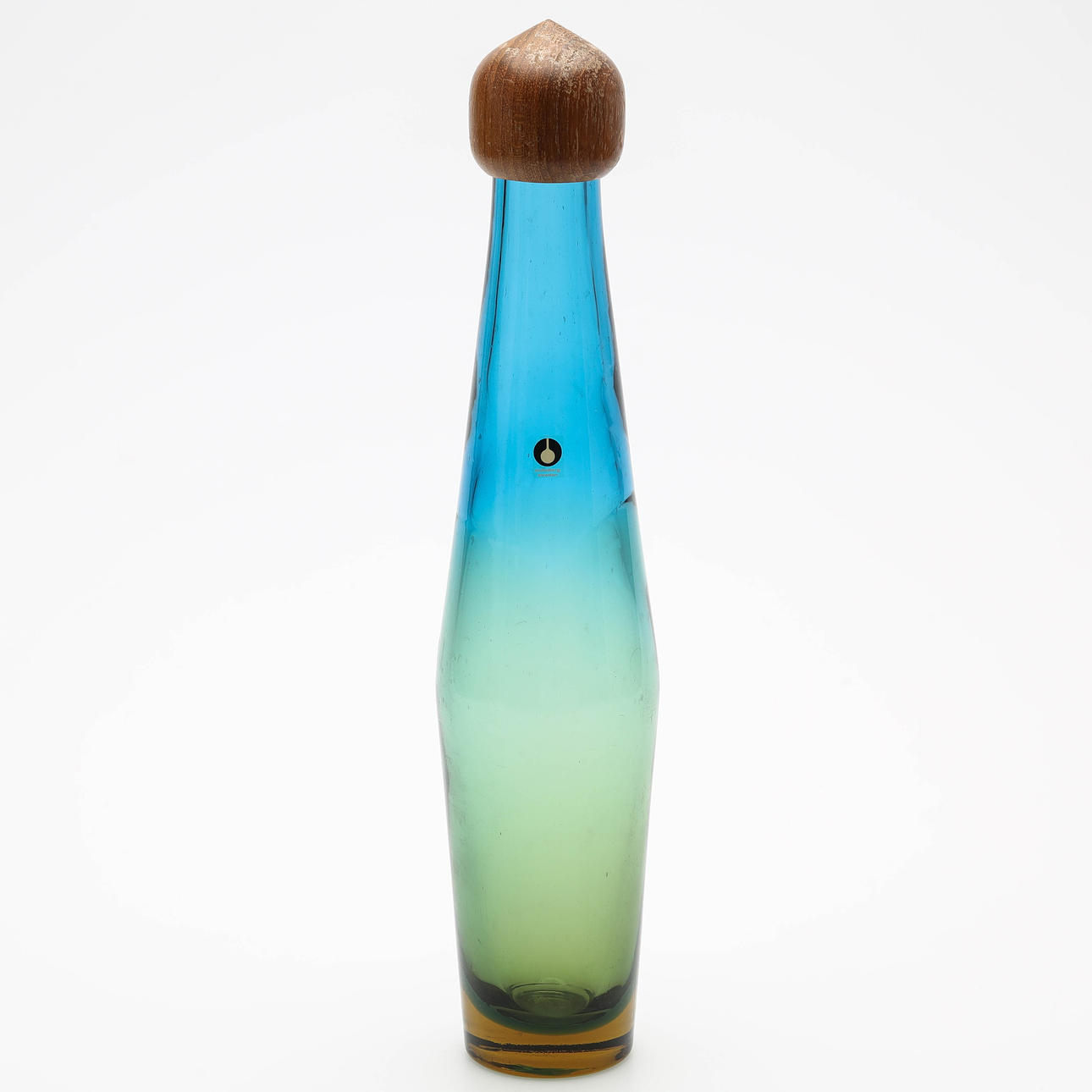 GÖRAN WÄRFF. Karaff, glas, "Tropico", Pukeberg.