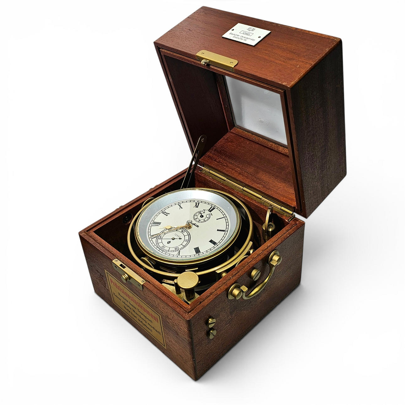 Glashütte marine chronometer. GUB.