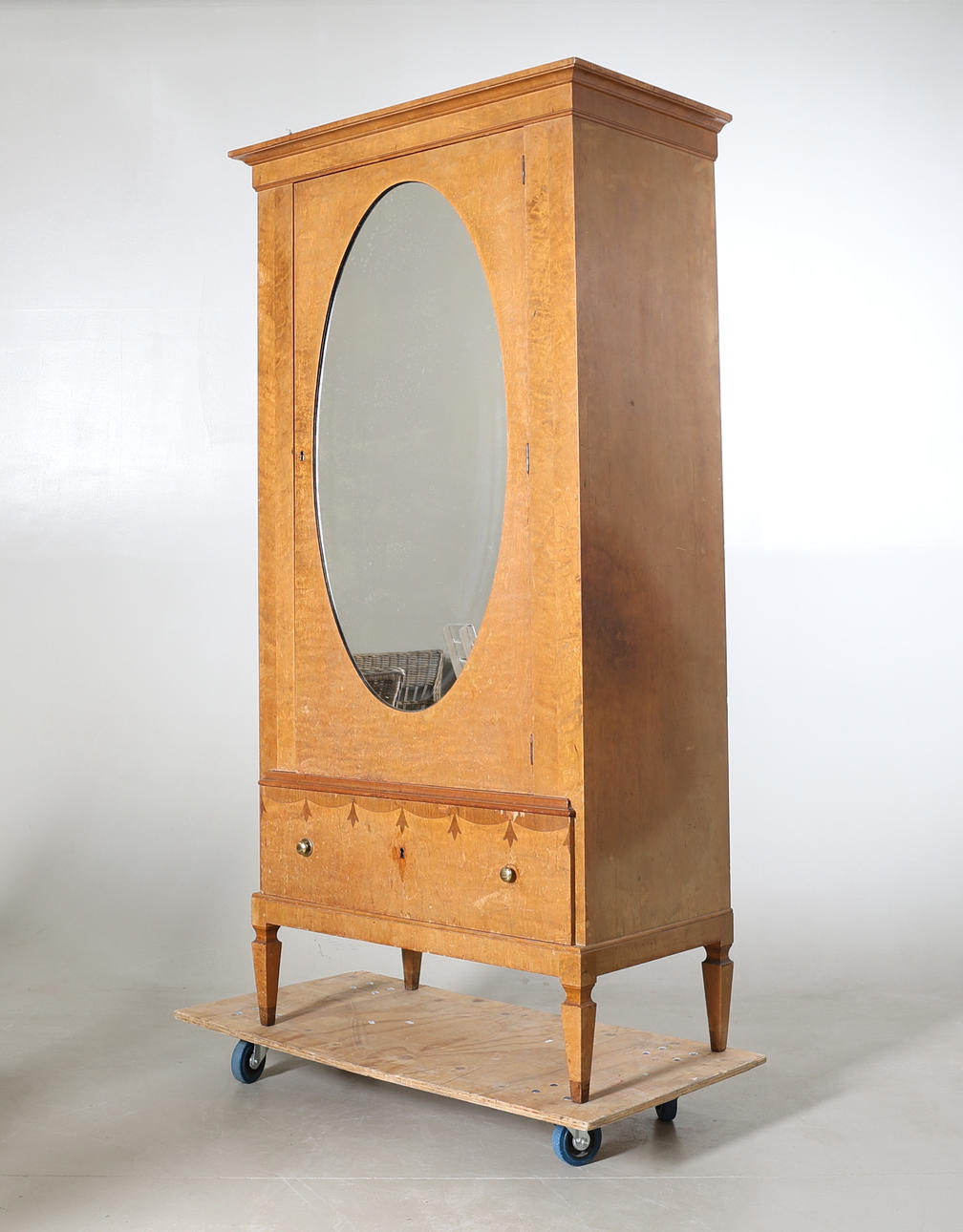 GARDEROB, björk, 1920-/30-tal.
