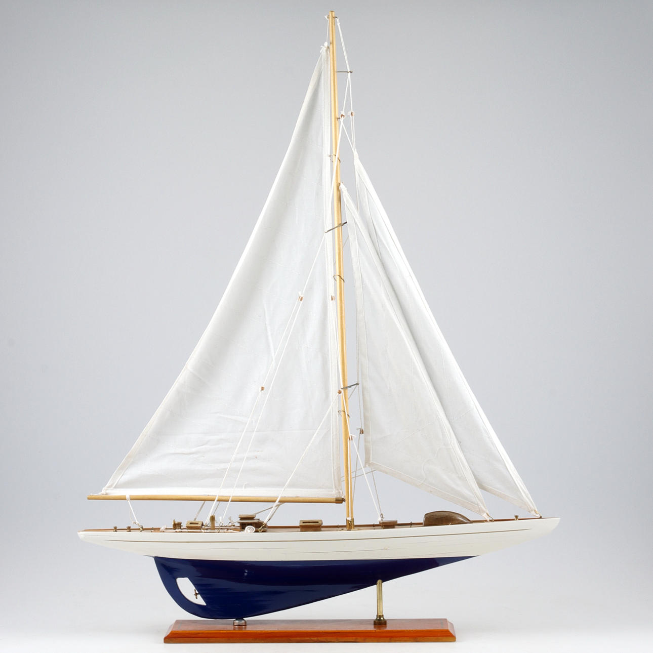 MODELLBÅT, segelbåt, 1900-talets senare del.