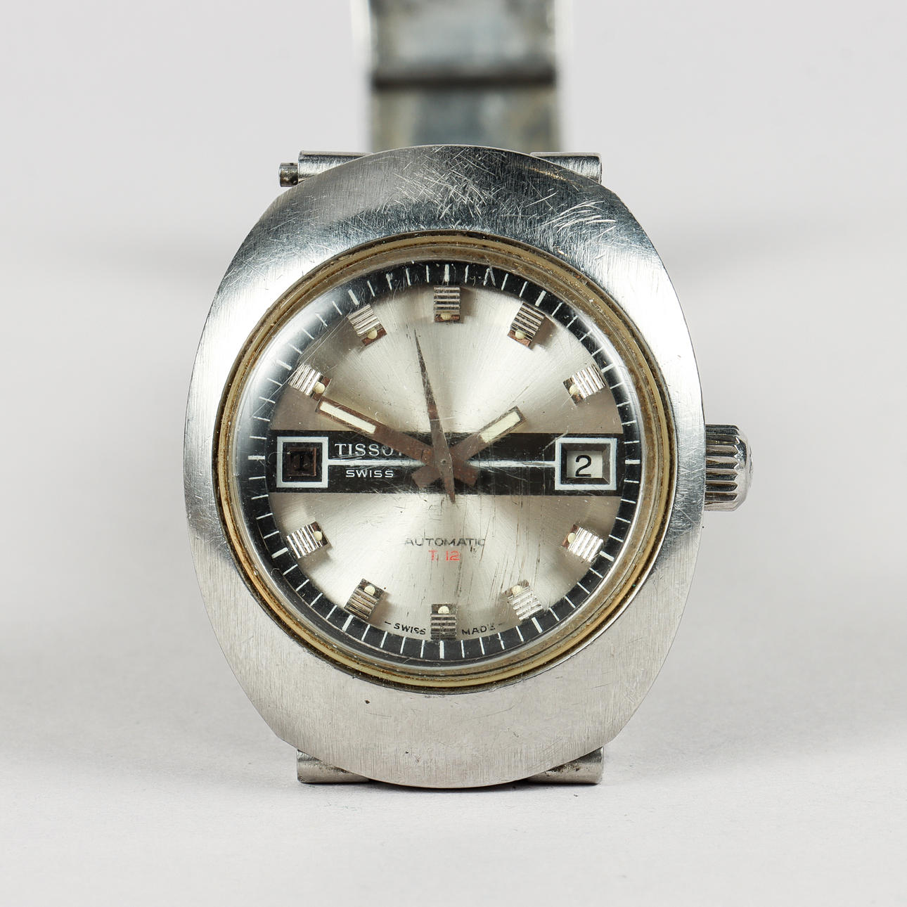 TISSOT Automatic T. 12, stål, 1970-tal.