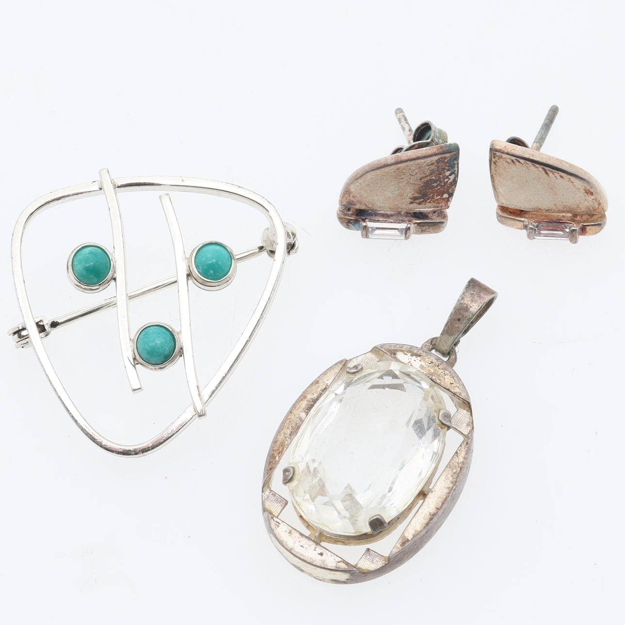 SMYCKEN, 3 delar, silver.
