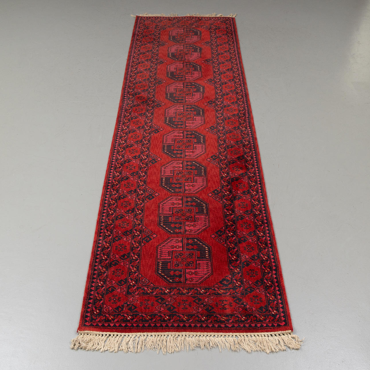 MATTA, afghan, mått 335x92 cm.