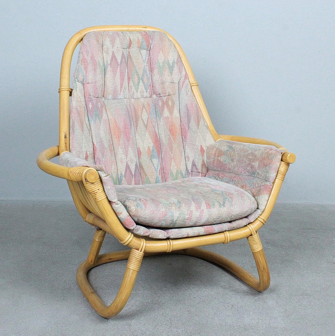 Sessel / Lounge Chair aus Bambus, 1970er Jahre. Mbel - Sessel & Sthle -  Auctionet