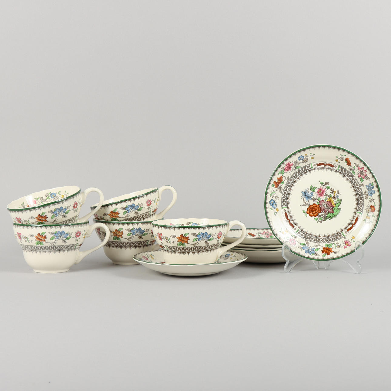 TESERVIS Spode "Chinese rose".