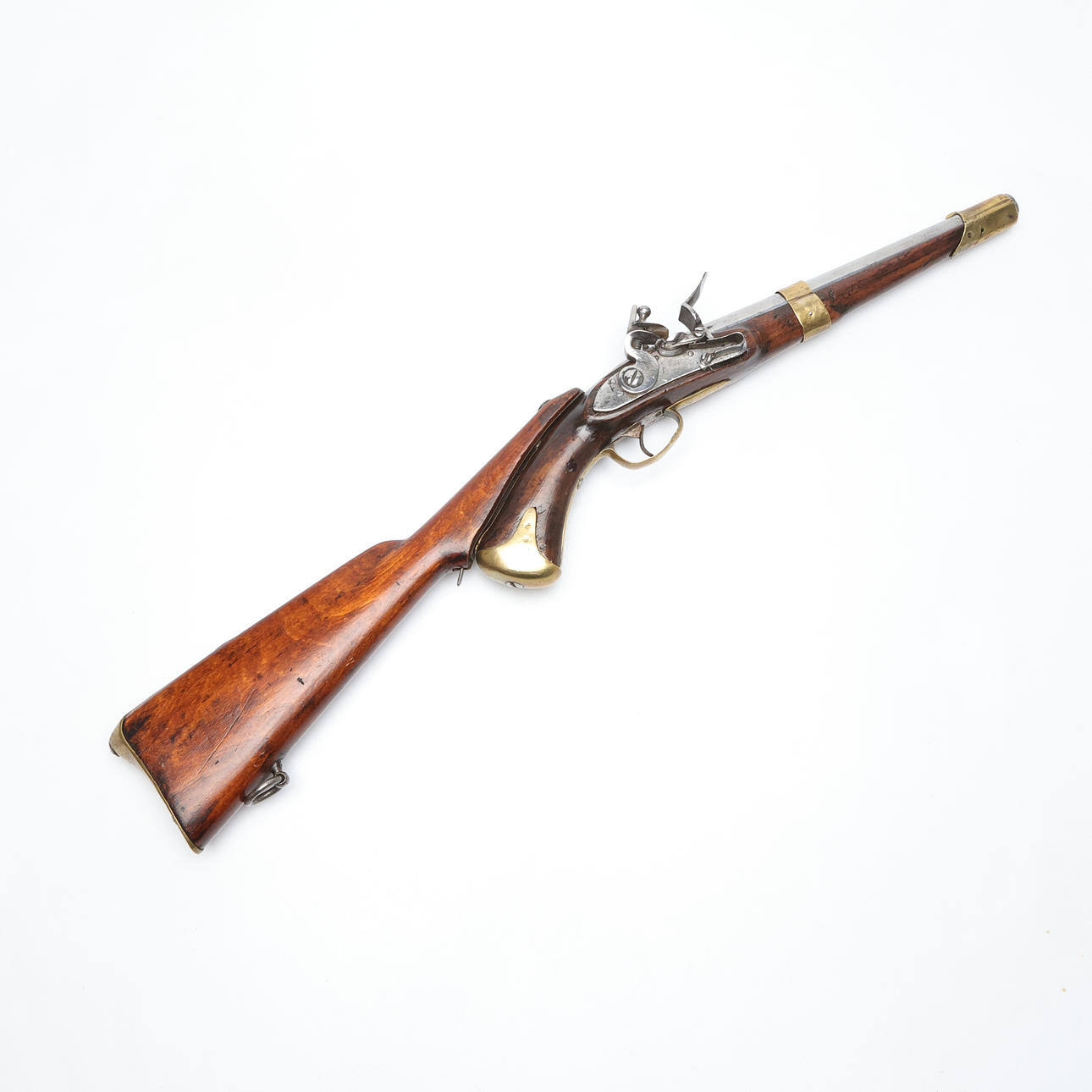 FLANKÖRPISTOL, flintlås, m/1807, Sverige.