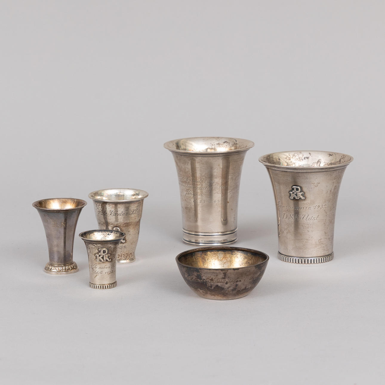 POKALER, 6 st, Silver.