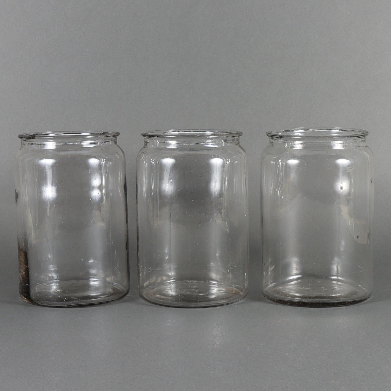 GLASBURKAR 3 stycken, Glimma, 4 liter.