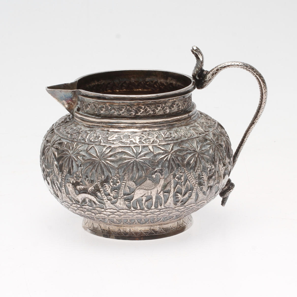 KANNA, silver, orientalisk, 1800/1900-tal.