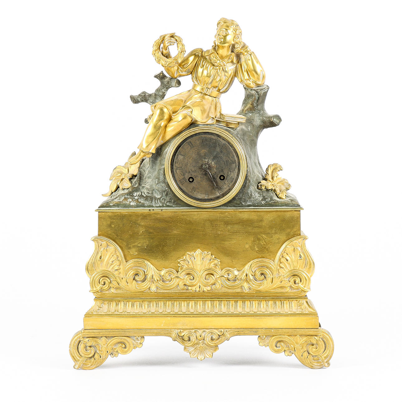 BORDSPENDYL metall, 1800-tal.