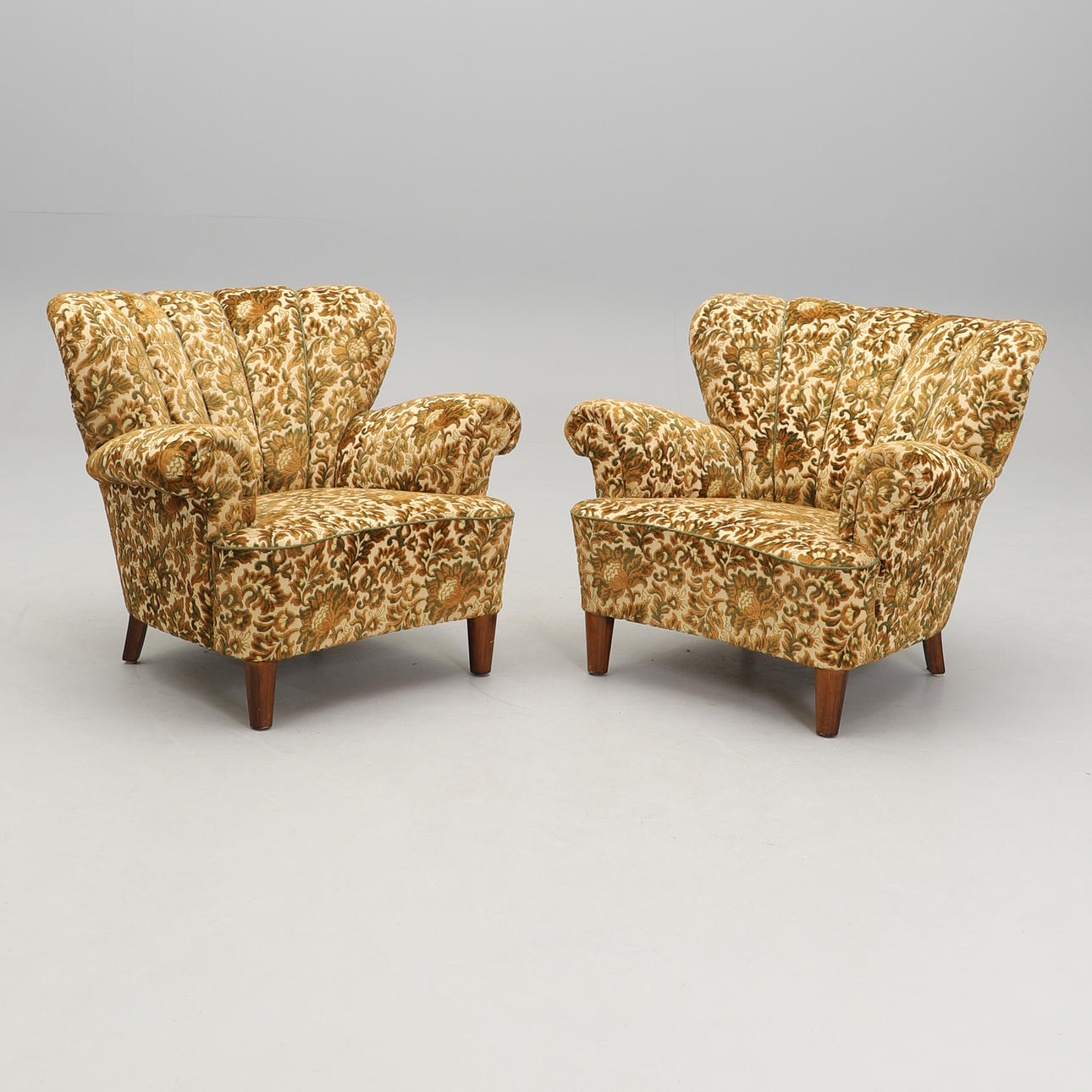 FÅTÖLJER, 1 par, Swedish Modern, 1940/50-tal.