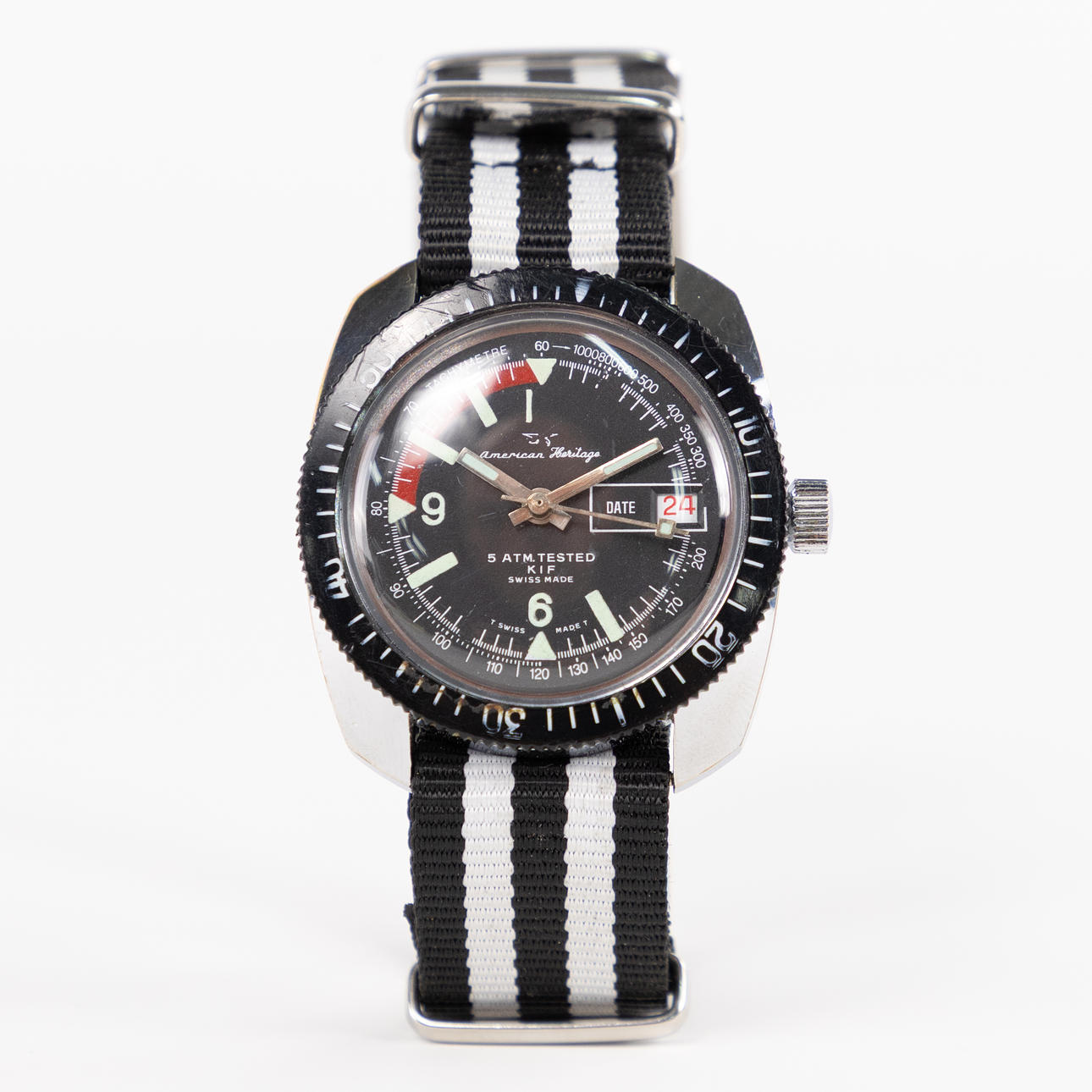 AMERICAN HERITAGE, 38 mm, dykarmodell.