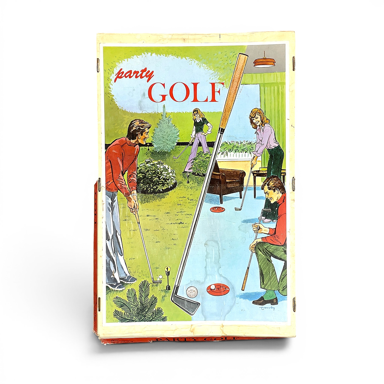 GOLF GAME. "Partygolf", O.K.Design, 1970s.
