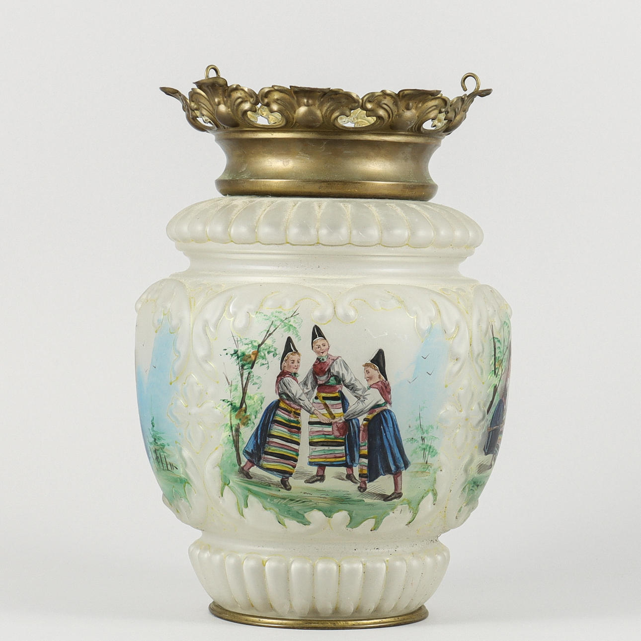 MÅNSKENSAMPEL glas, 18/1900-tal.