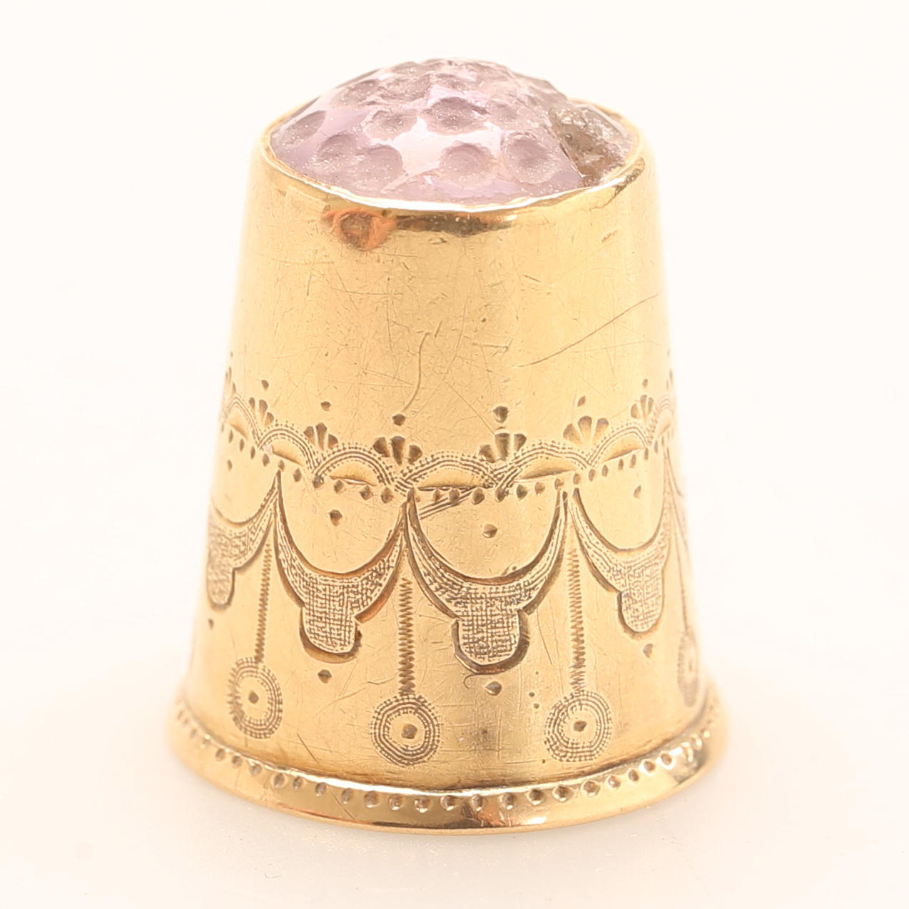 FINGERBORG, 18k guld.