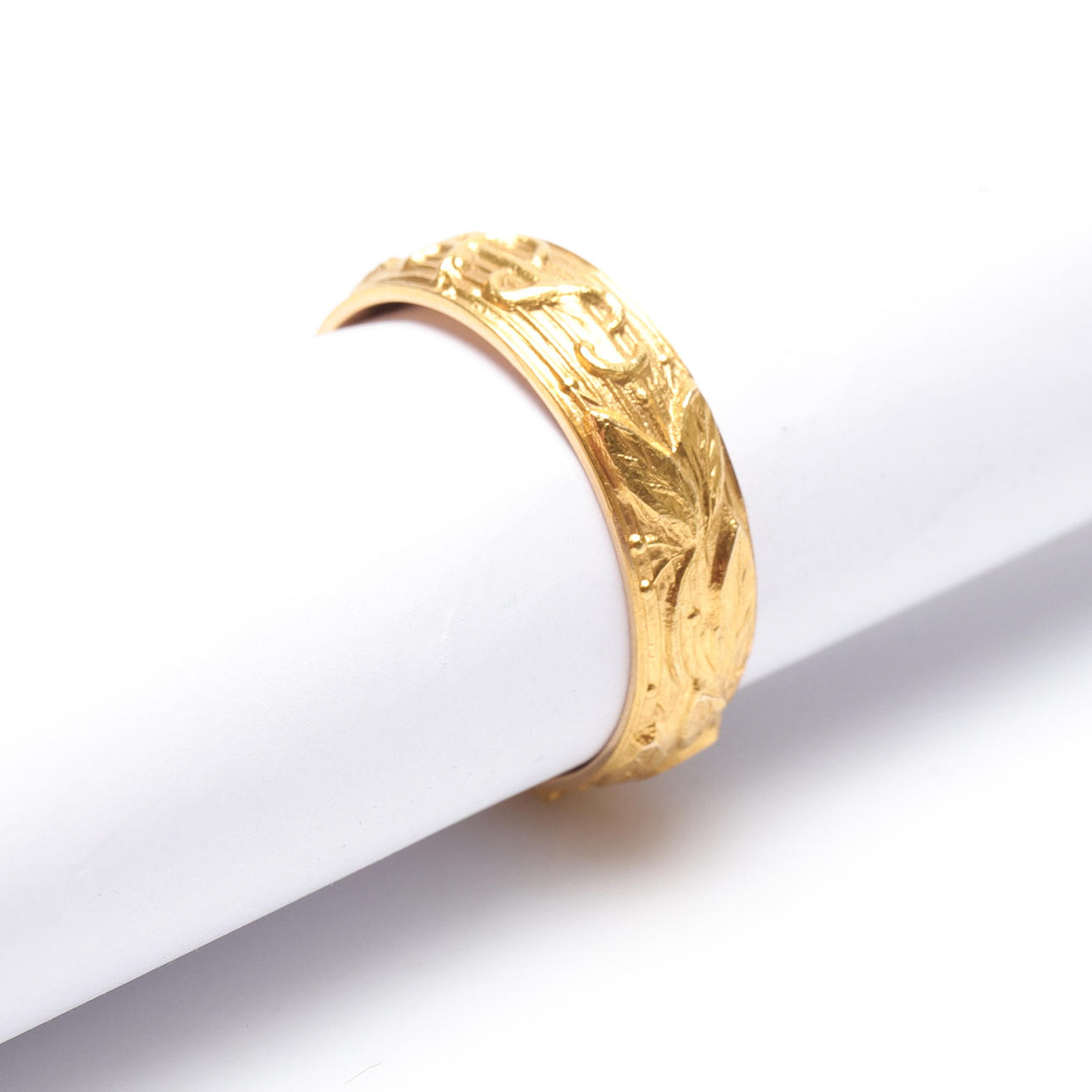 RING, guld, 18k, vikt ca 7,9 gram.