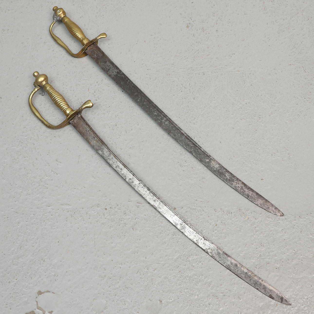 HUGGARE, 2 st, Sverige, 1700/1800-tal.