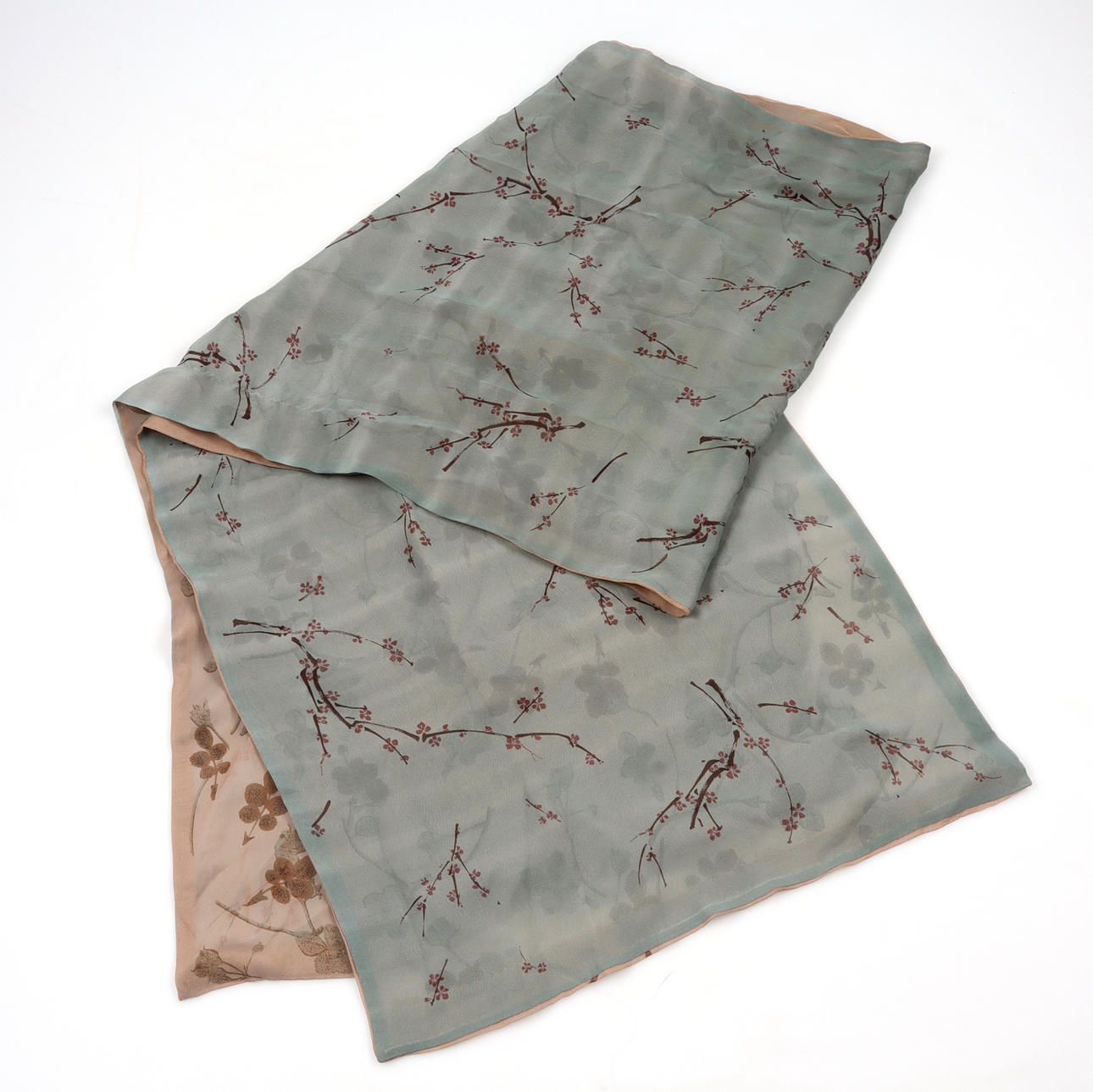 RALPH LAUREN, Scarf, siden, 1990-tal.