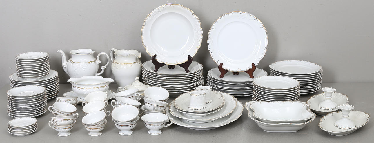 SERVIS, 95 delar, porslin, KPM, Polen, 1900-tal.