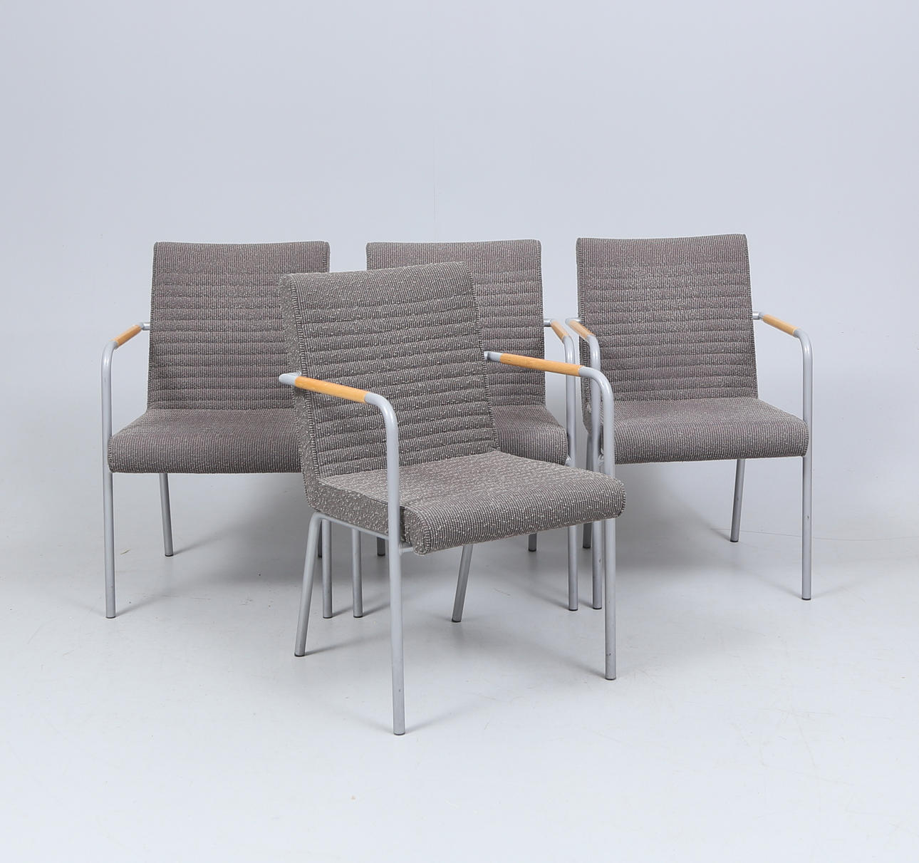 OLLE ANDERSSON. Karmstolar, 4 st, "Quilt", Offecct.