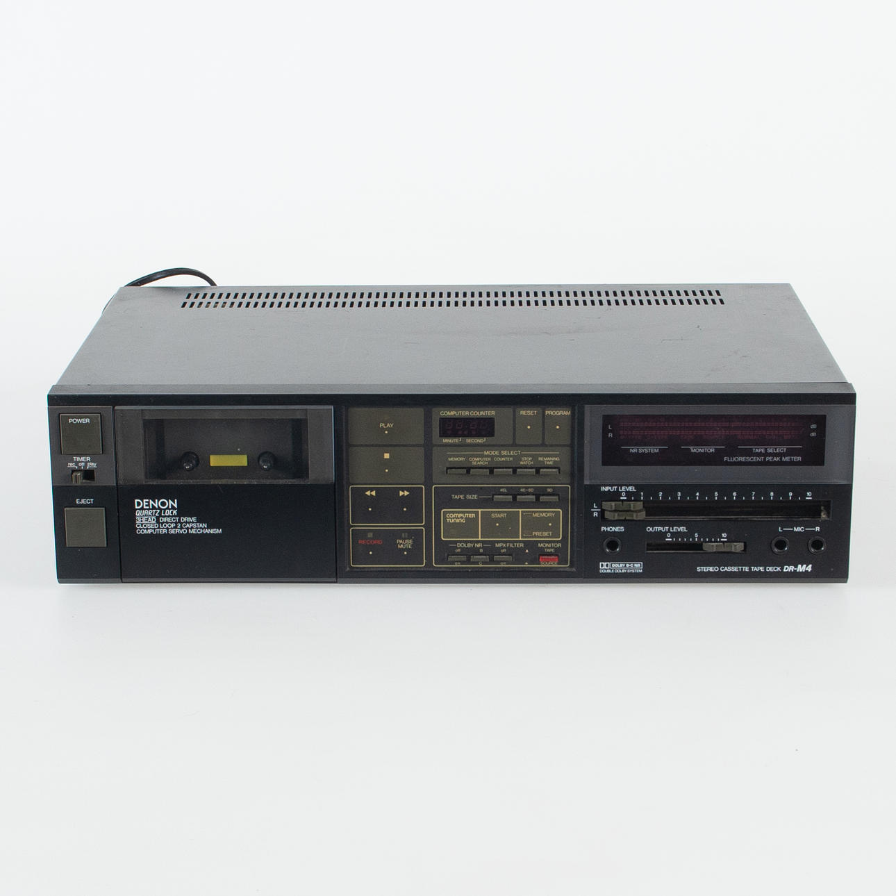 CASSETTE DECK, DENON DR-M4.