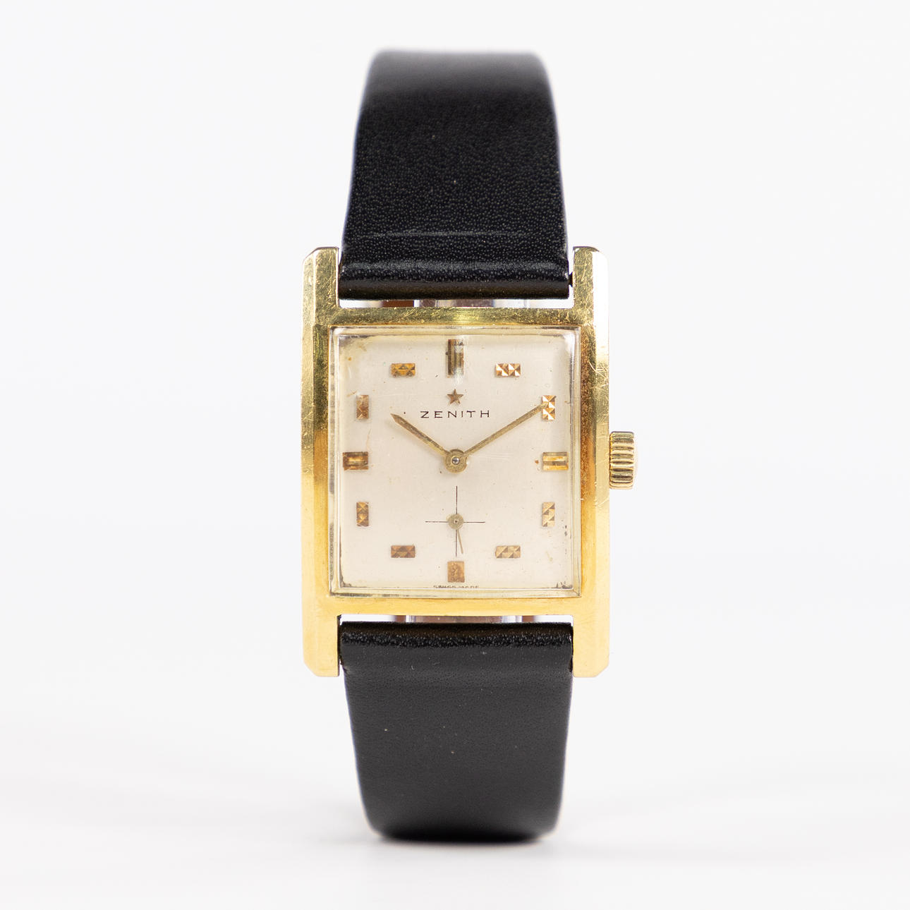 ZENITH, 18k guld, 27x26 cm.