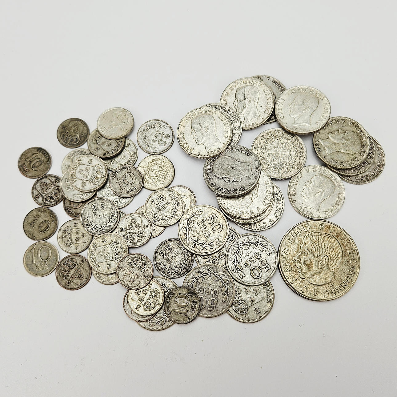 MYNT, 53 st, silver, 40-80%, Sverige.