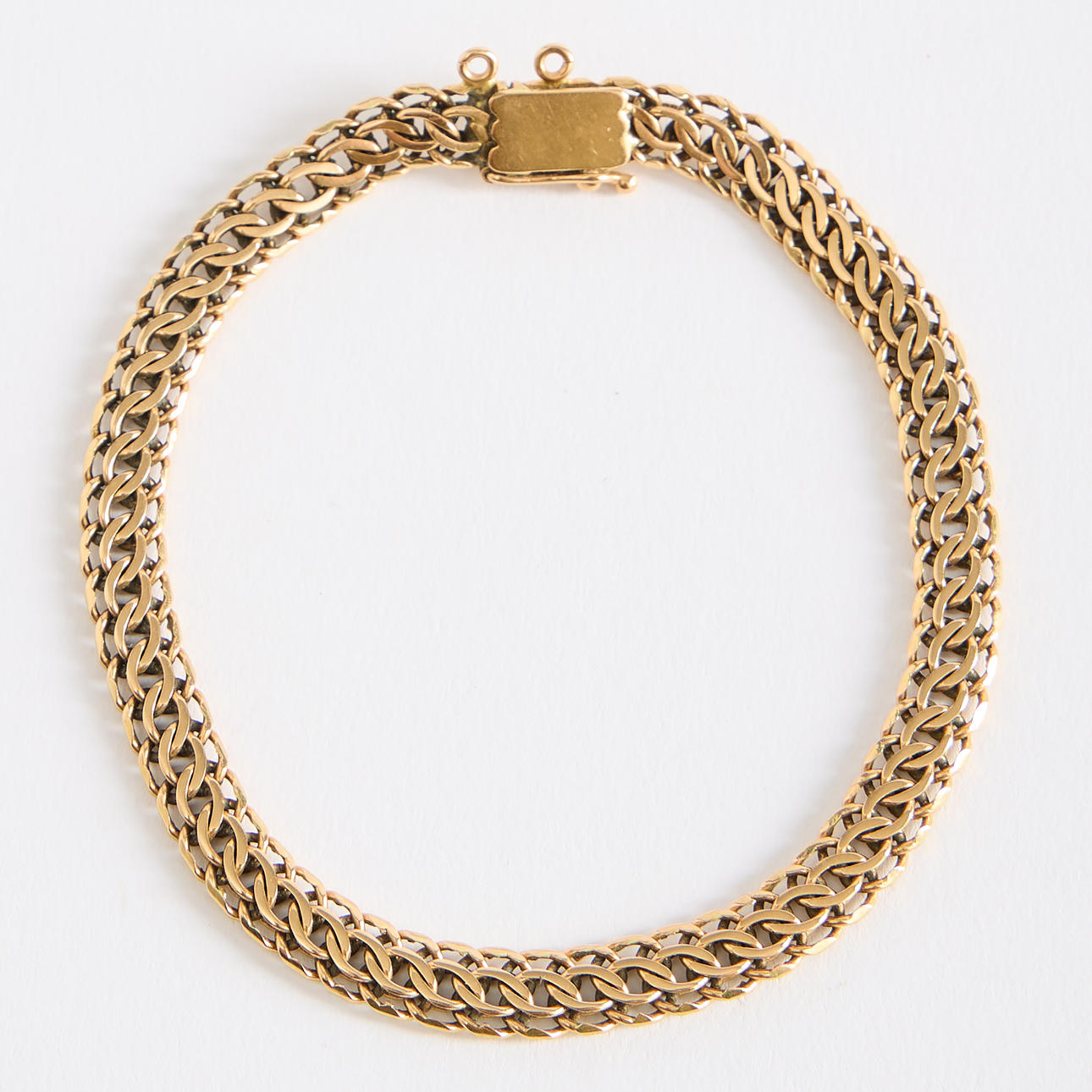 BRACELET, 18K gold.