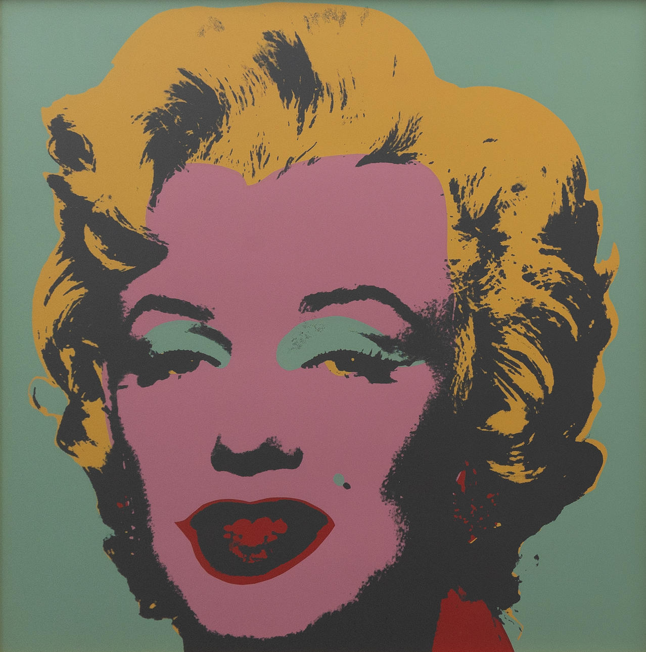 ANDY WARHOL. EFTER. "Marilyn Monroe", screentryck, osignerad.
